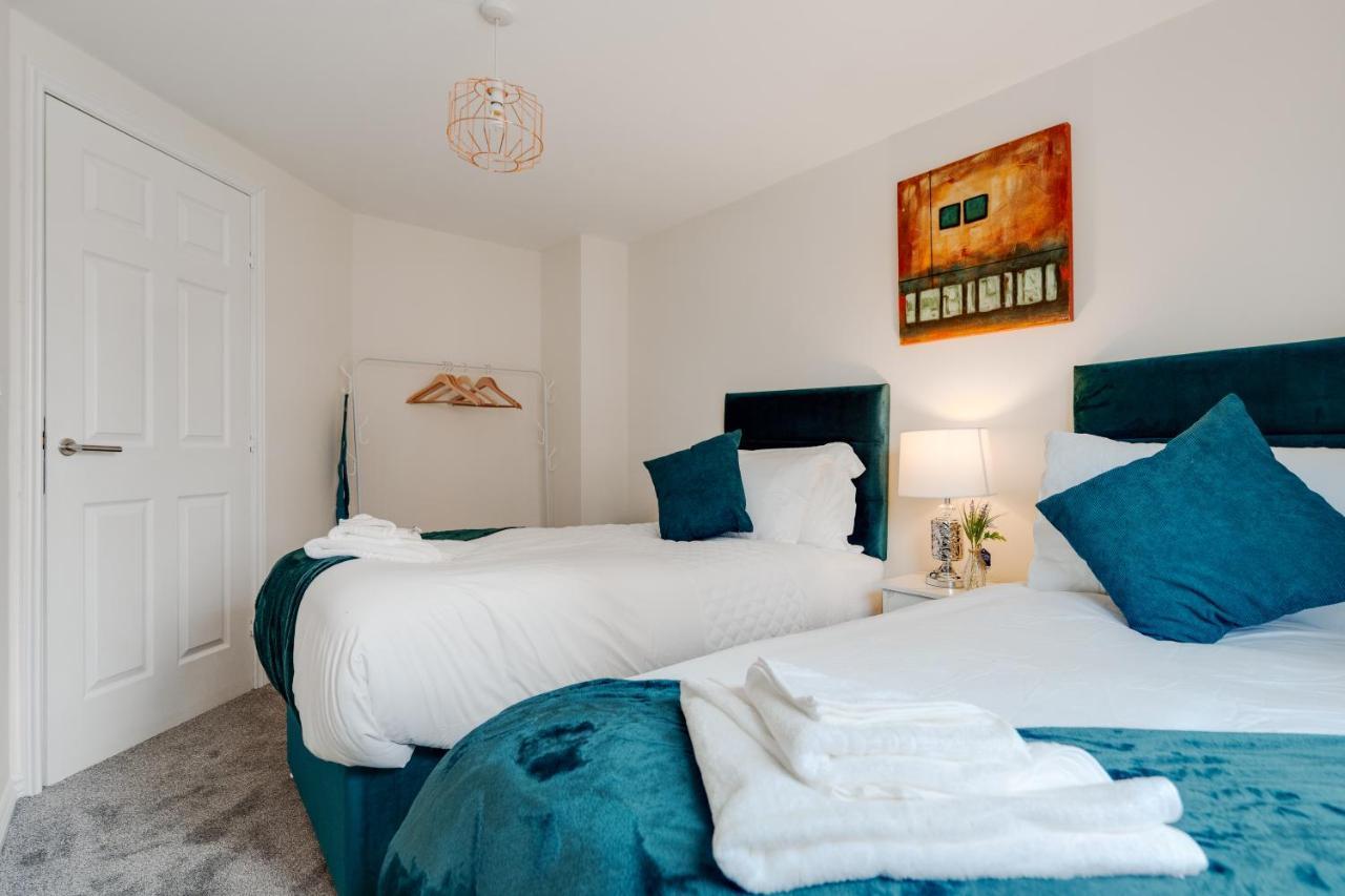 Stylish 2 Bed Manchester Flat Bagian luar foto