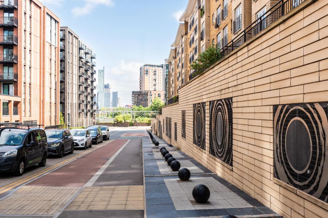 Stylish 2 Bed Manchester Flat Bagian luar foto